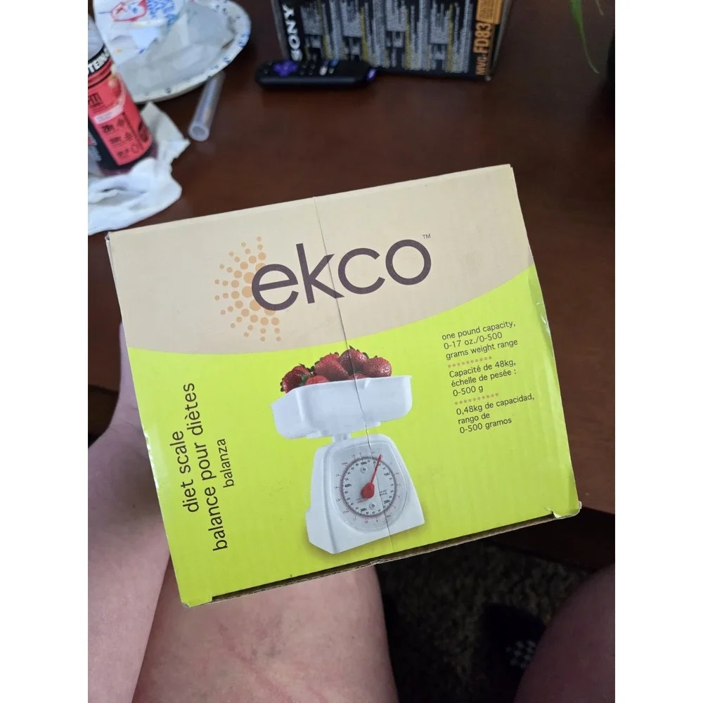 Ekco Diet Scale One Pound Capacity‎ For Portion Control Kitchen Scale